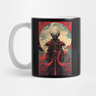 Samurai alien Mug